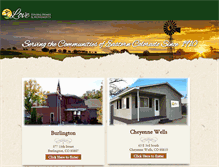 Tablet Screenshot of lovefuneralhomes.com